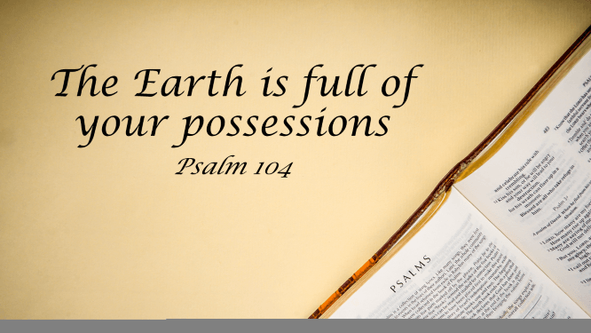 Featured image for “Psalm 104 – The Earth is Full of Your Possessions”